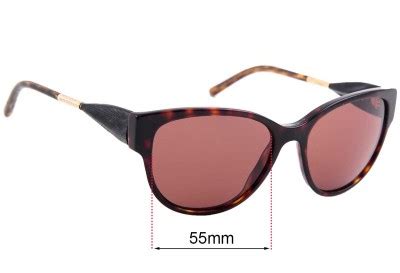 Burberry B 4146 55mm Replacement Lenses 